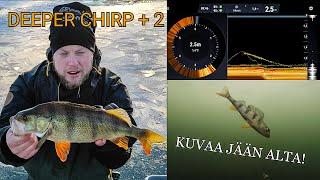 Deeper Chirp + 2 AHVENEN PERÄSSÄ PILKILLÄ