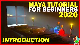 Maya Tutorial for Beginners 2020 | Introduction