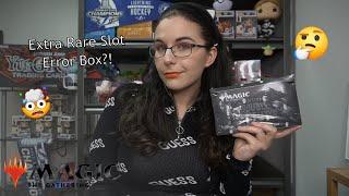 Scared Away the Foils? Error Box!  | MTG INNISTRAD: DOUBLE FEATURE DRAFT BOOSTER BOX OPENING