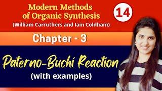 Paterno Buchi Reaction | Example | Mechanism | 2+2 cycloaddition reaction | Pericyclic Chemistry