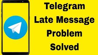 how to fix Telegram late message problem 2024 | telegram late notification problem solved 2024