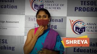 TEFL course in India | TESOL certificate by Asian College of Teachers