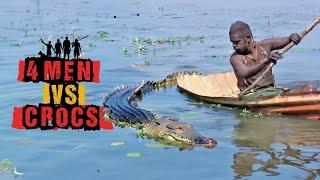 Black As Boys Go Croc Hunting In The Australian Outback