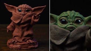 Sculpting BABY YODA | The Mandalorian - STAR WARS