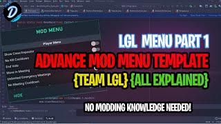 LGL Mod Menu Tutorial Pt:1 Using Android Studio (Team LGL){Beginners Tutorial} Mod Menu PT:- 1