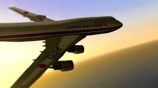 Japan Airlines Flight 123 - Crash Animation 2