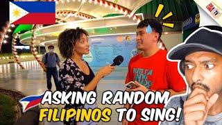 CAN ALL FILIPINOS SING? Street Interview - Philippines | Sol&LunaTV | Reaction