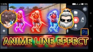 HOW TO EDIT LIKE COLONEL & RUOK ON ANDROID | COLOR+GLOWING LINE TUTORIAL FREEFIRE SLOW MO