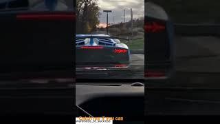 Lamborghini aventador sw runs from police 2023