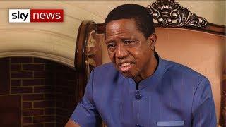 Zambia's president says 'no to homosexuality'