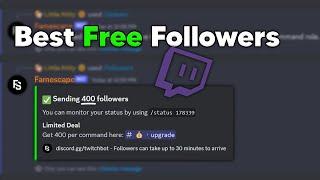 Best FREE Twitch Follow Bot (No Download) [ MAY 2024 ]