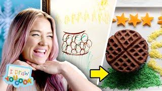 Can These Chefs Turn This Ice Queen Drawing Into Real Food? • Tasty