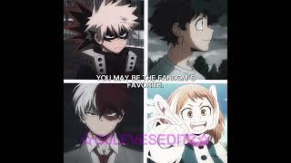 The best characters in mha and you can’t change my mind #edit #mha #nejirehado