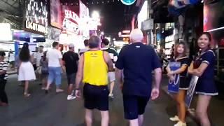 Late Night Drinks in Walking Street Pattaya Thailand