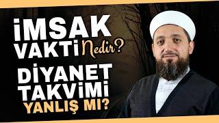 İmsak Vakti Nedir? | Diyanet Takvimi Yanlış mı?