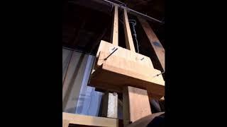 drop tower impact tester in action vs abs (of steel?)