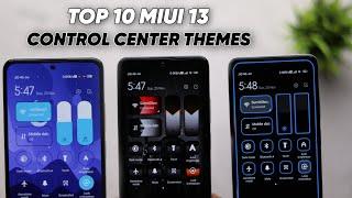 TOP 10 MIUI 13 CONTROL CENTER THEMES 