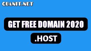 Hướng Dẫn Đăng Ký Domain Miễn Phí | Domain .host miễn phí | Get Free Domain .host With WHMCS