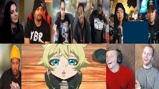 THE SAGA OF TANYA THE EVIL EPISODE 12 REACTION MASHUP!!