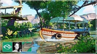  Capuchin Monkey | Safari Boat Ride | Ep. 1 | Speed Build | Planet Zoo |