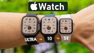 Apple Watch Series 10 vs Ultra vs SE (Don't Waste $500)