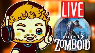 LIVE with Friends @Rapskilian & @jamiesauce12 | Modded Project Zomboid