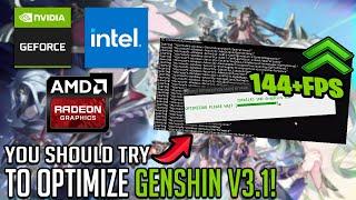 Genshin impact v3.1 FPS BOOST | Lag FIX |  Run Genshin impact 4gb ram (low end pc) (2022)