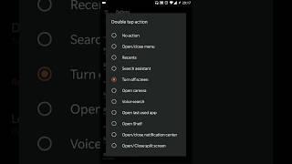 OnePlus Double Tap for screen off