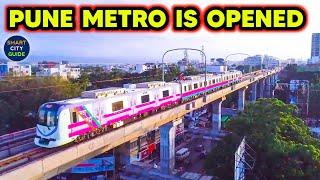 PUNE METRO is Inaugurated by PM MODI  | Here is the DETAILS About PUNE METRO Rail Project