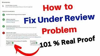 How To Fix Under Review Problem || YouTube Under Review Problem Ko Kaise Dur Kare ||