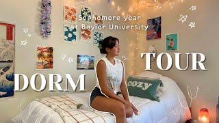 DORM TOUR! | Sophomore Year @ Baylor University  Organization, Decoration Ideas & MORE 