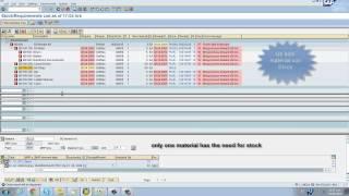 SAP MRP  - Quiebres de Stock (Stock Breaks)