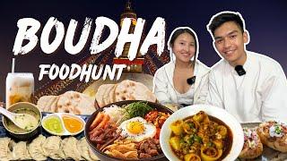 Boudha Food Hunt: Laphing, Momo, Shypale, and Kem's Lunch Box