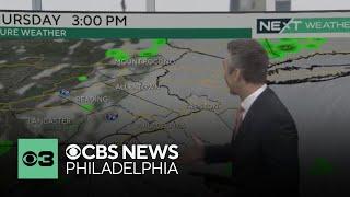 Damp and dreary Wednesday across Philadelphia region