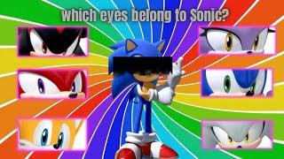 Guess The “Sonic The Hedgehog Character By The Eyes!” || Sonic The Hedgehog Quiz