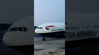 # BRITISH AIRWAYS # Boeing -777 # 300 ER # Parking time in Aviation world  #