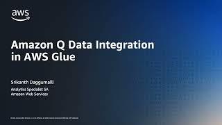 Amazon Q data integration for AWS Glue | Amazon Web Services