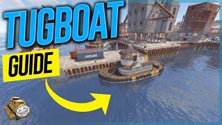 Tugboat Base Guide |#rust Tutorials