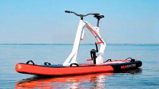 Red Shark Water Bike Amazing Inventions