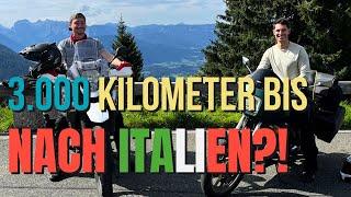 Fahranfänger auf Motorradtour - 3.000 Kilometer von der Fahrschule bis nach Italien?!