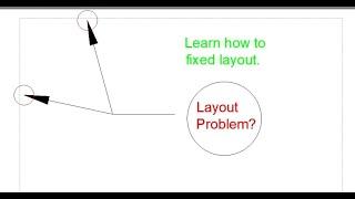 How to custom layout and paper size in Autocad? Fixed Layout Problem