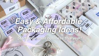 Small Business Packaging Ideas with Picsart AI tool Affordable ideas on a budget to start this year!