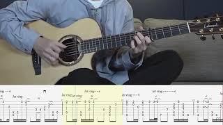 Fingerstyle Guitar | 7!! - Orange - Your Lie in April ED | Sungha Jung Tabs | Guitar Tutorial + Tabs