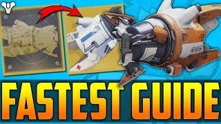 Destiny 2 - Fastest TRACTOR CANNON Masterworks Kills Guide! - Under 30 Minutes - How To Get Catalyst