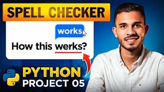 Turn Mistakes into Correct Words | Build a Spell checker app in Python