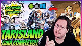 TARISLAND GUIA COMPLETO PARA INICIANTES PRA PC E CELULAR!!