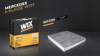 HOW TO REPLACE A WIX FILTERS CABIN FILTER I MERCEDES A-KLASSE (W177) I WP2191