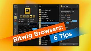 How to use Bitwig Studio 5's new browsers — 6 tips