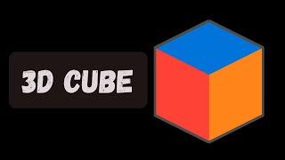 Creating 3D Cubes Using HTML and CSS.