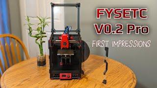 Fysetc V0.2 Pro R1 - Our Impressions